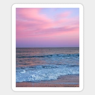 Ocean Waves Sunset Beach Magnet